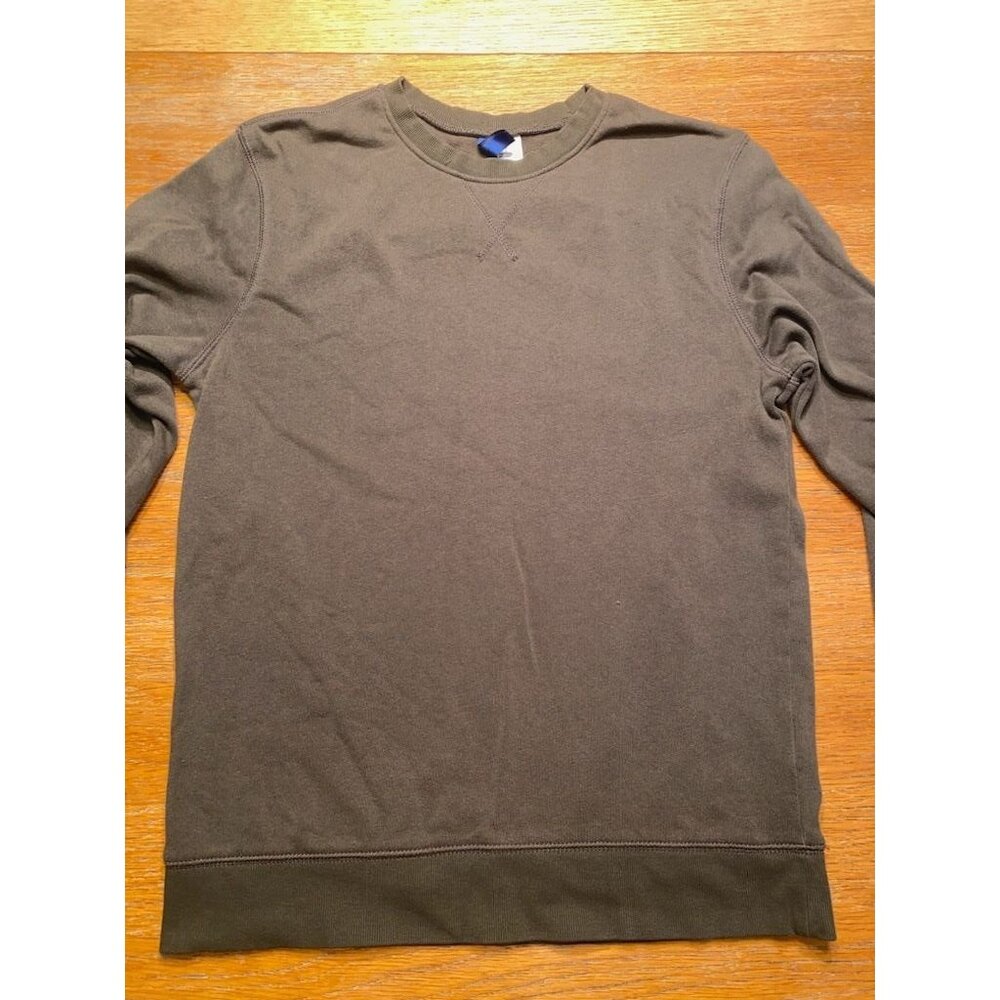 Divided Army Green Crewneck Sweatshirt-S